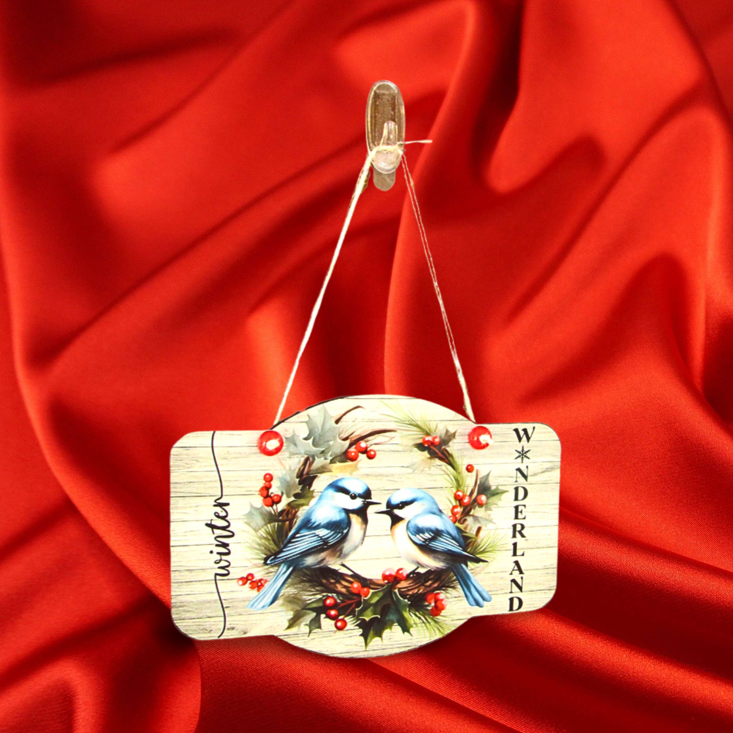 Plaque Shaped Sublimated Door Hanger