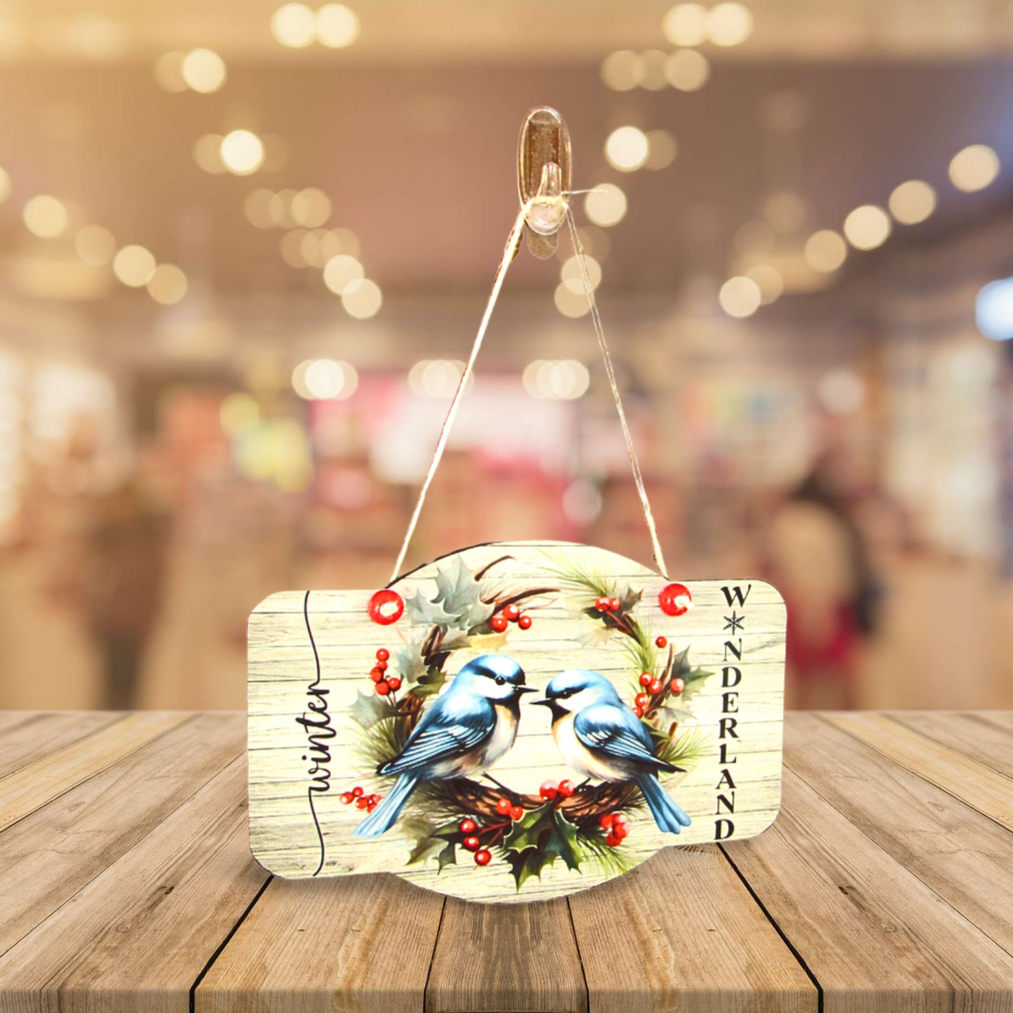 Plaque Shaped Sublimated Door Hanger