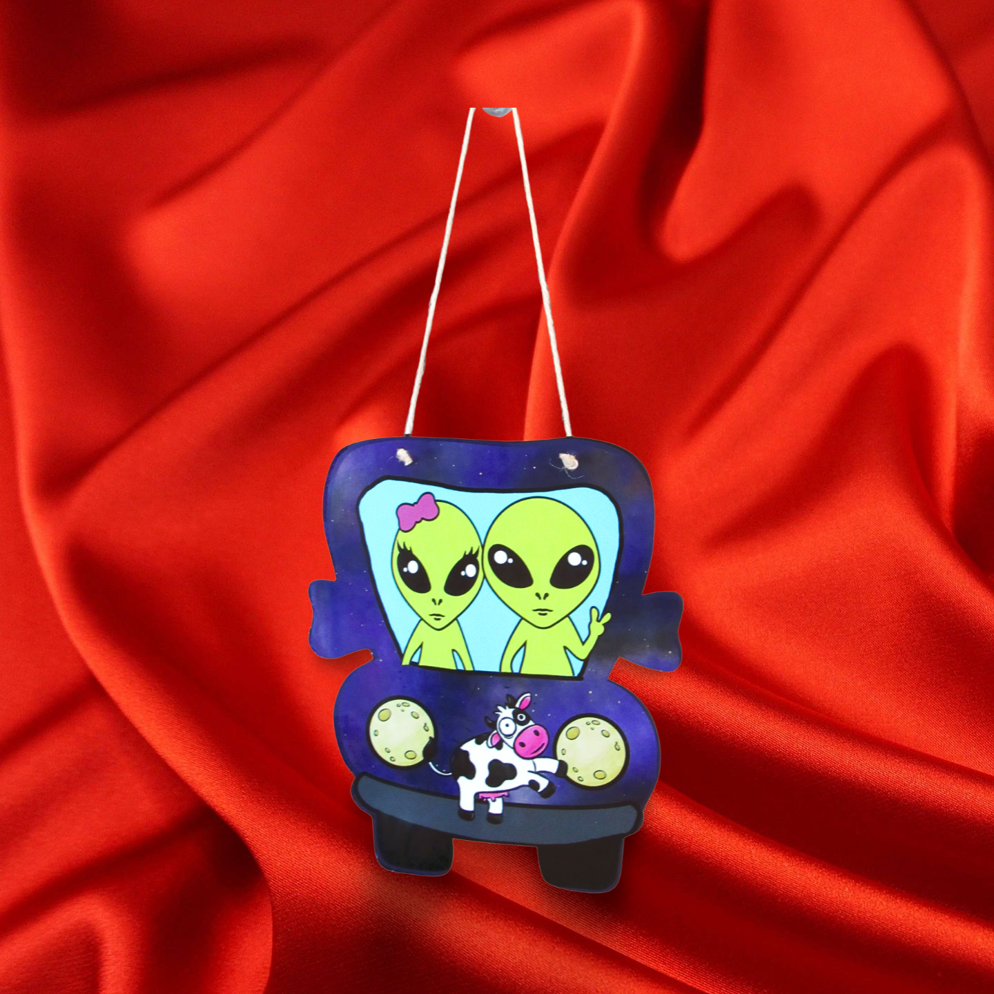 Truck Shaped Sublimated Door Hanger