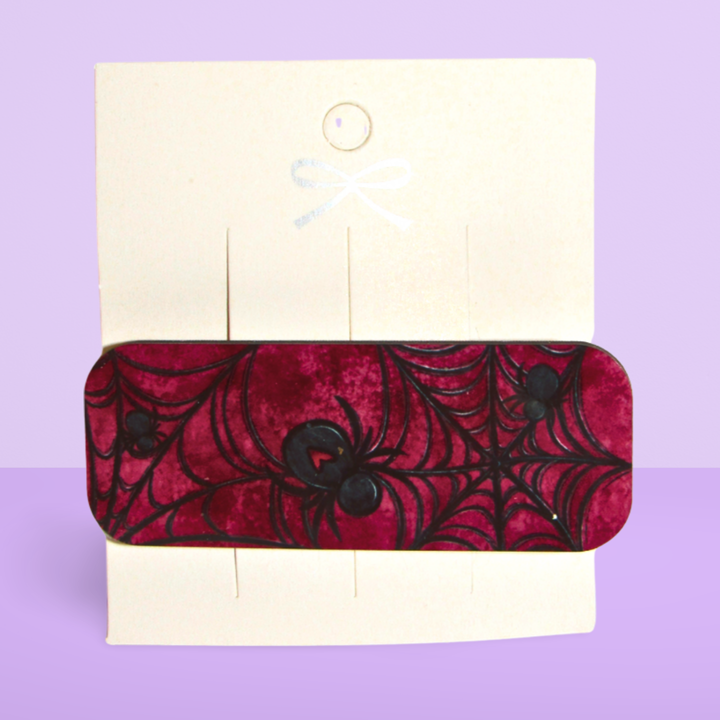 Rectangle Shaped Sublimated Barrette