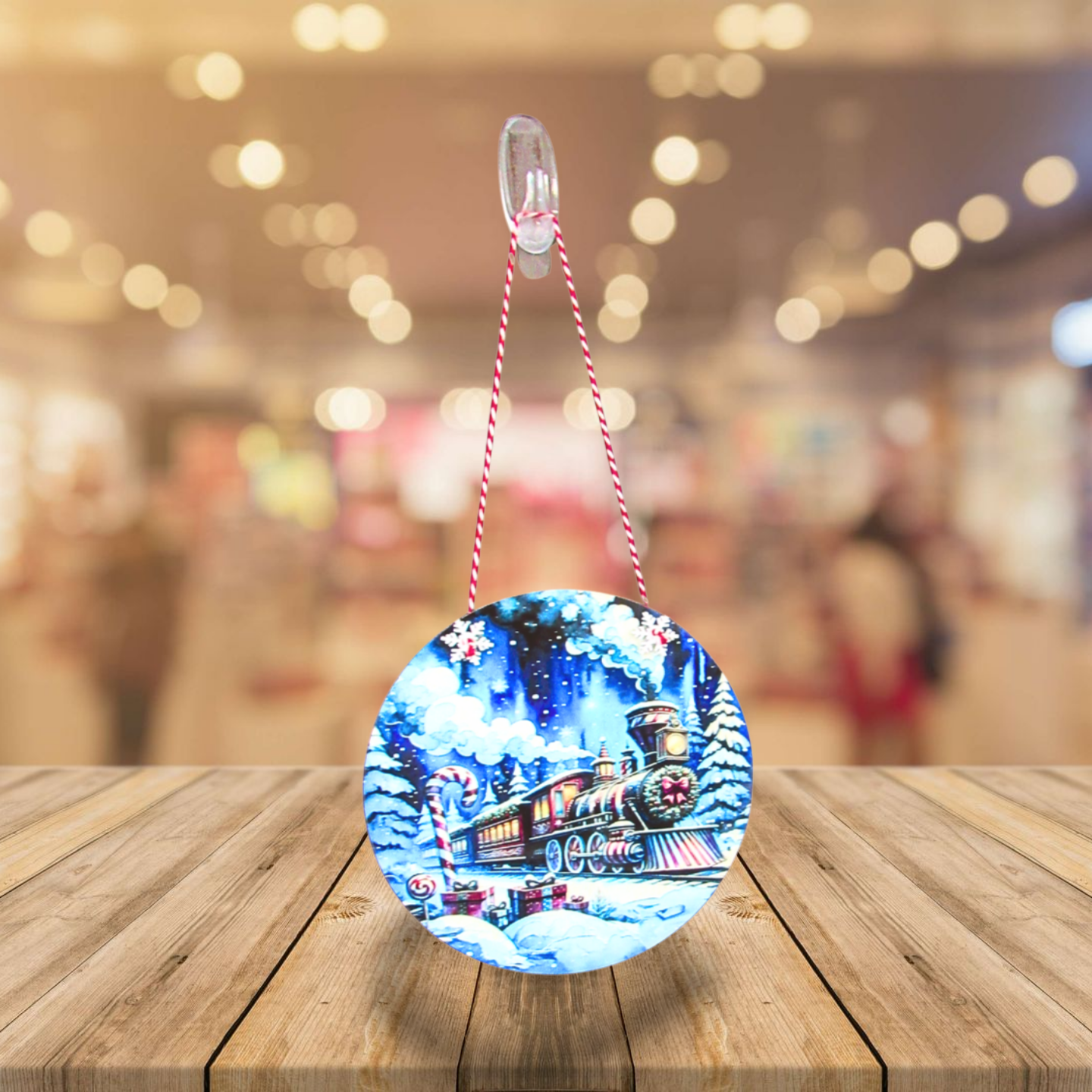 Round Sublimated Door Hanger