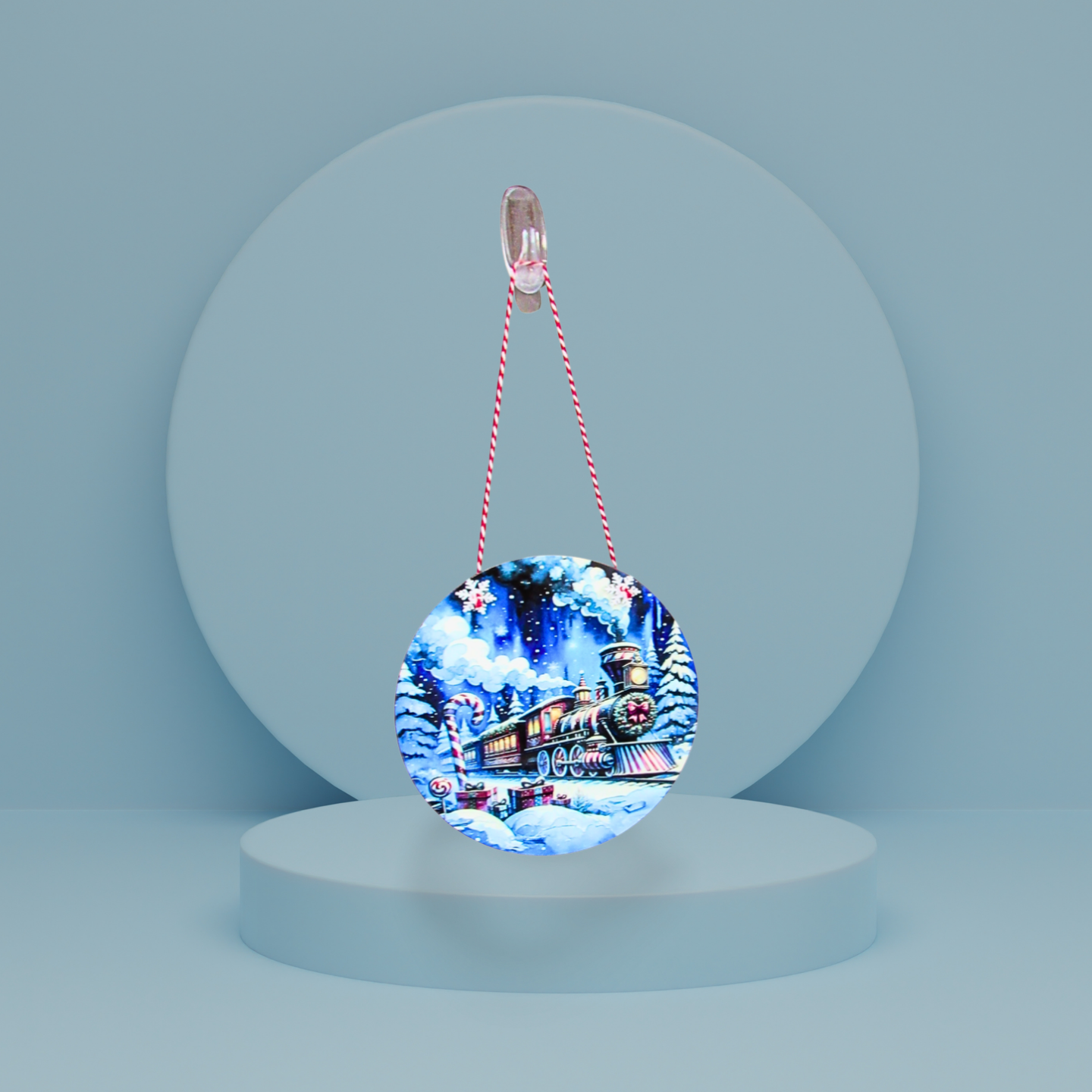 Round Sublimated Door Hanger