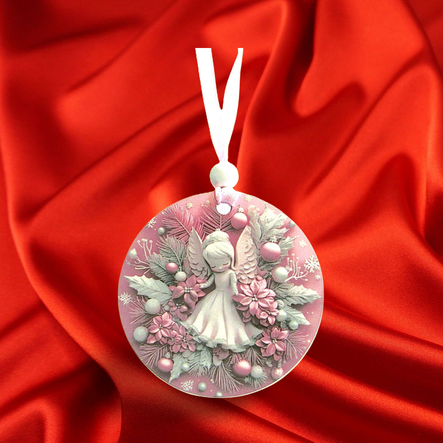 Round Shaped Sublimated Ornament