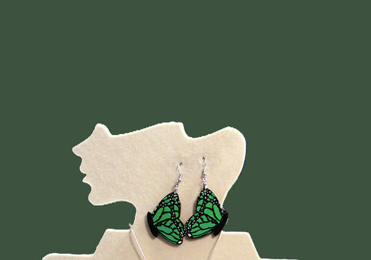 Butterfly Shaped Sublimated Earrings