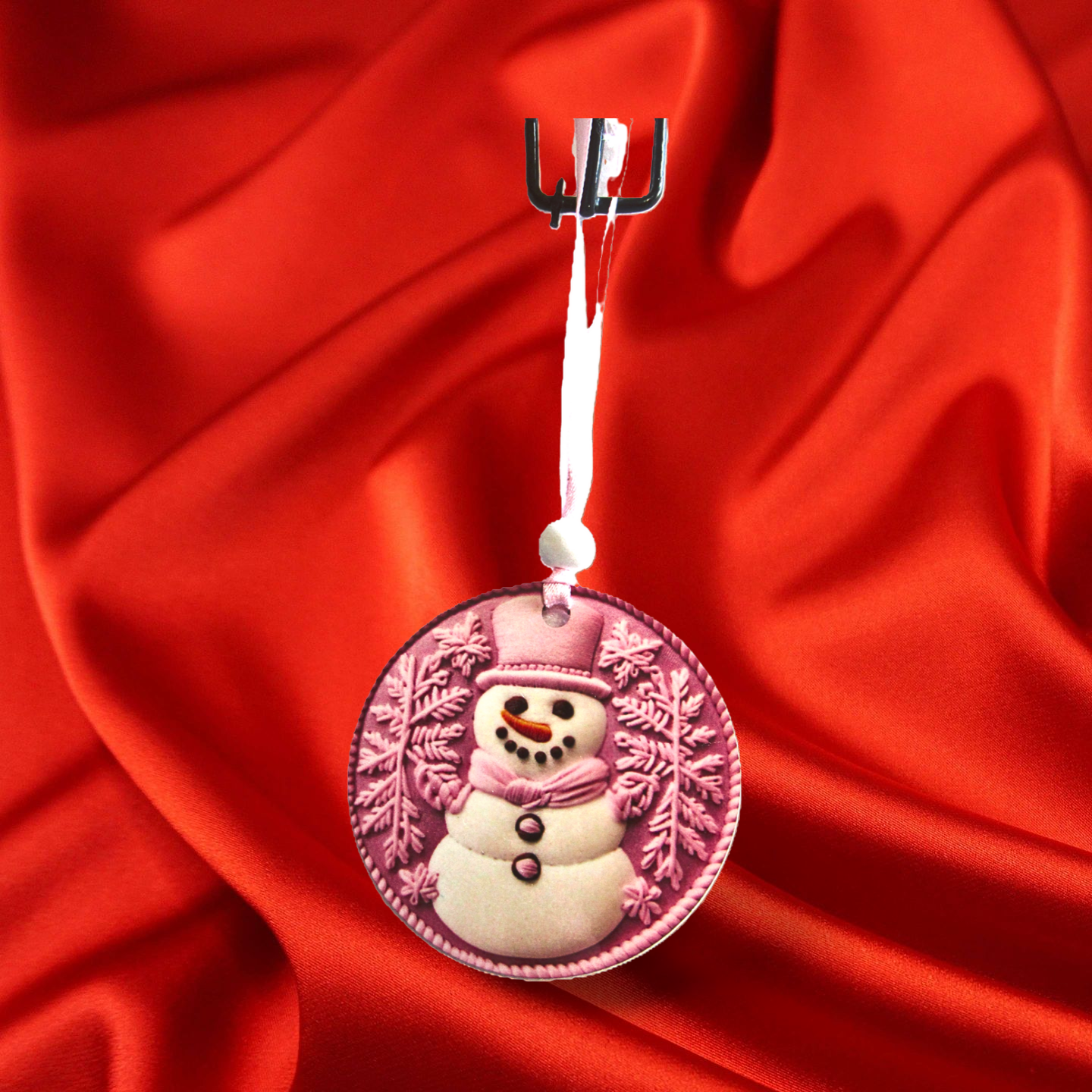 Round Shaped Sublimated Ornament