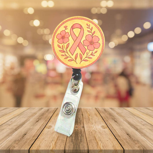 Round Shaped Sublimated Badge Reel