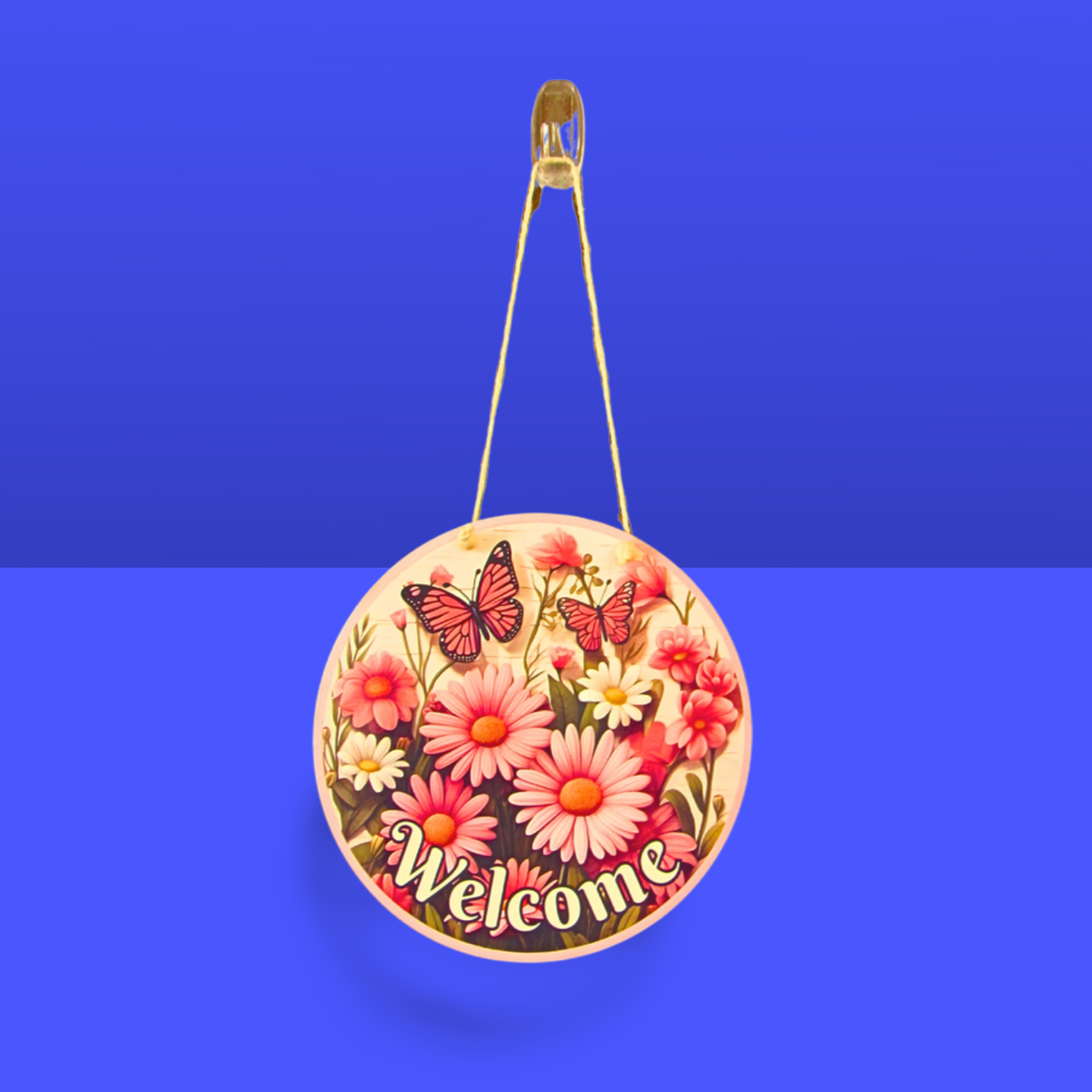Round Sublimated Door Hanger