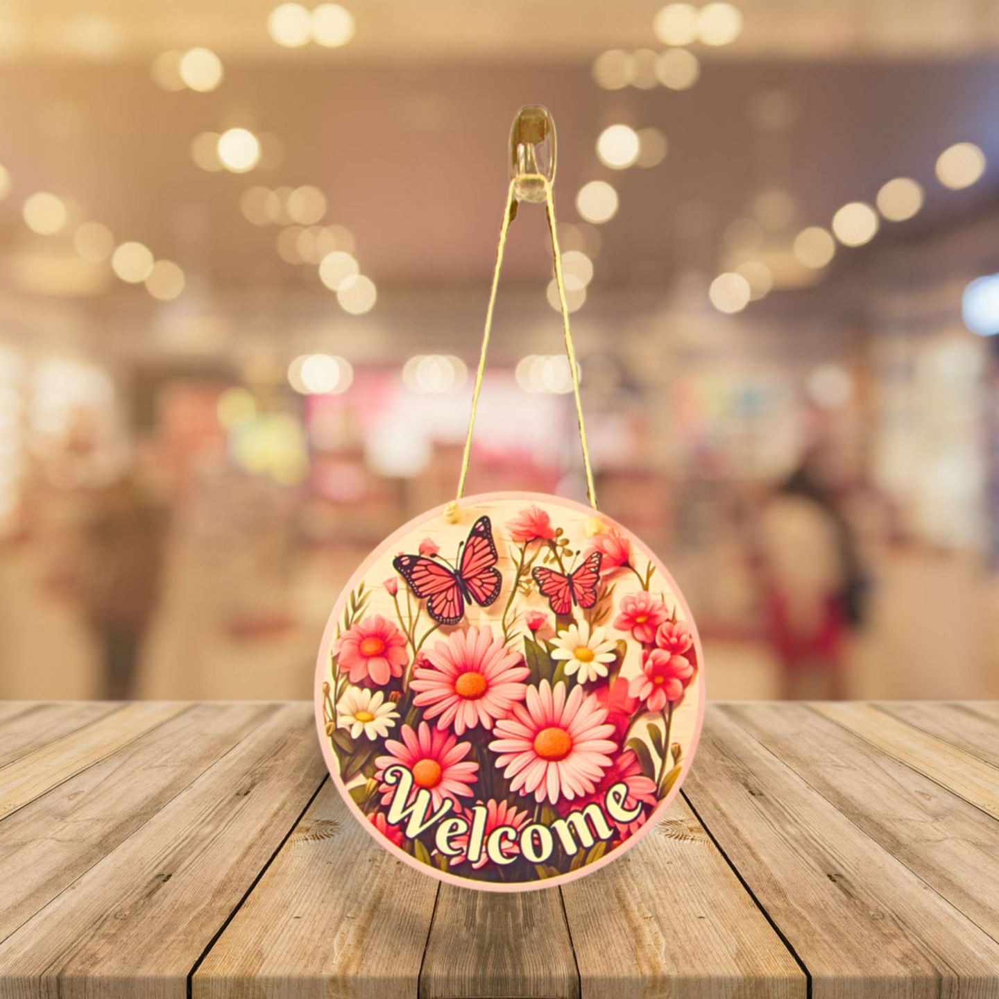 Round Sublimated Door Hanger