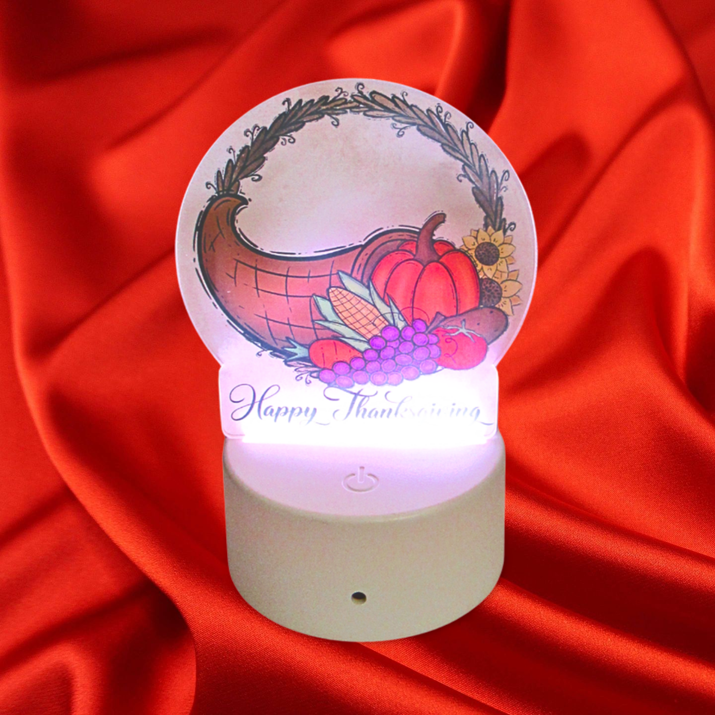 Round Shaped Sublimated Acrylic Light