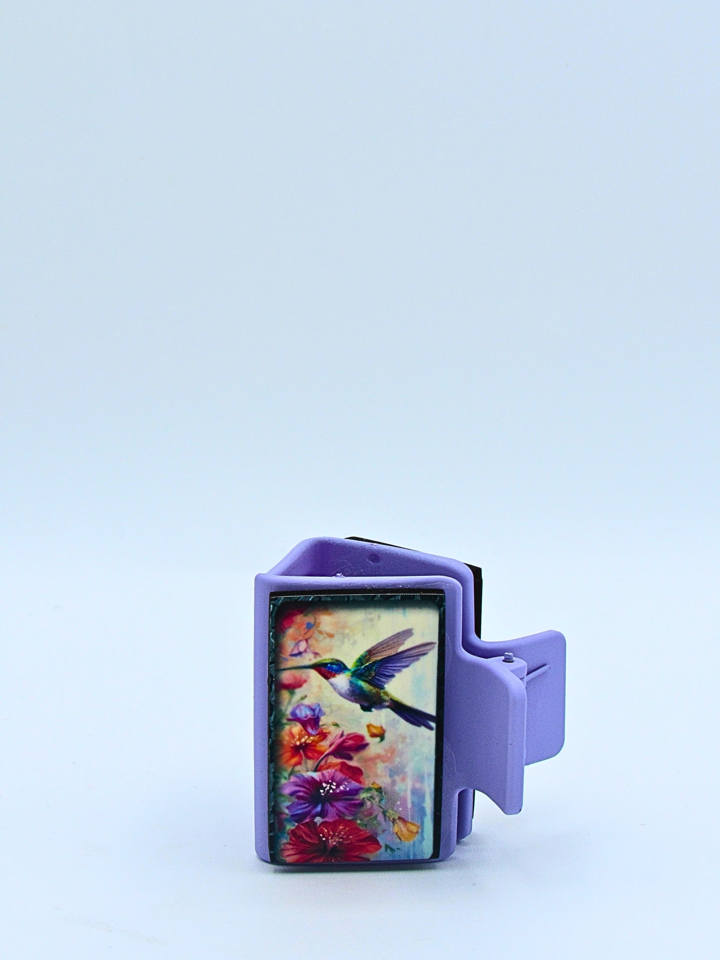 MDF-Small Sublimated Hair Claw Clip (Hummingbird)