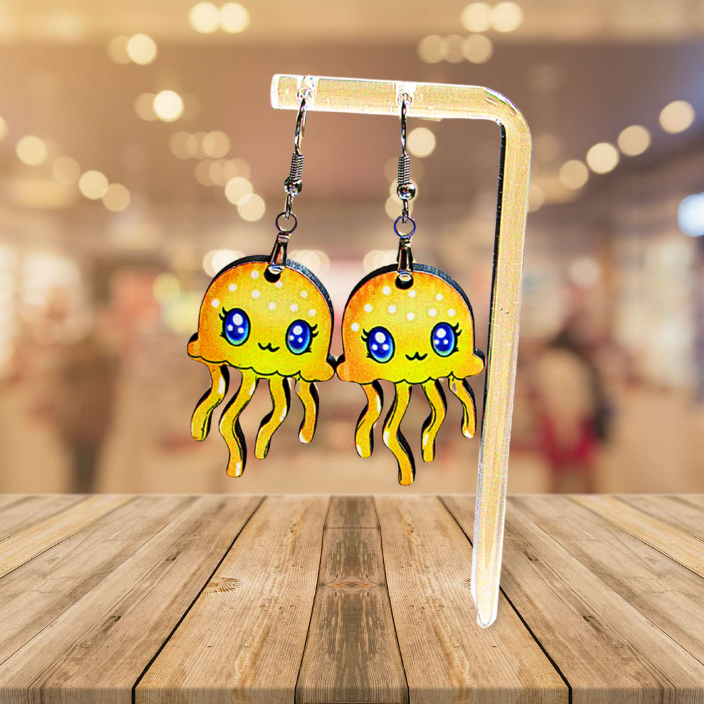 Jellyfish Sublimated Earrings