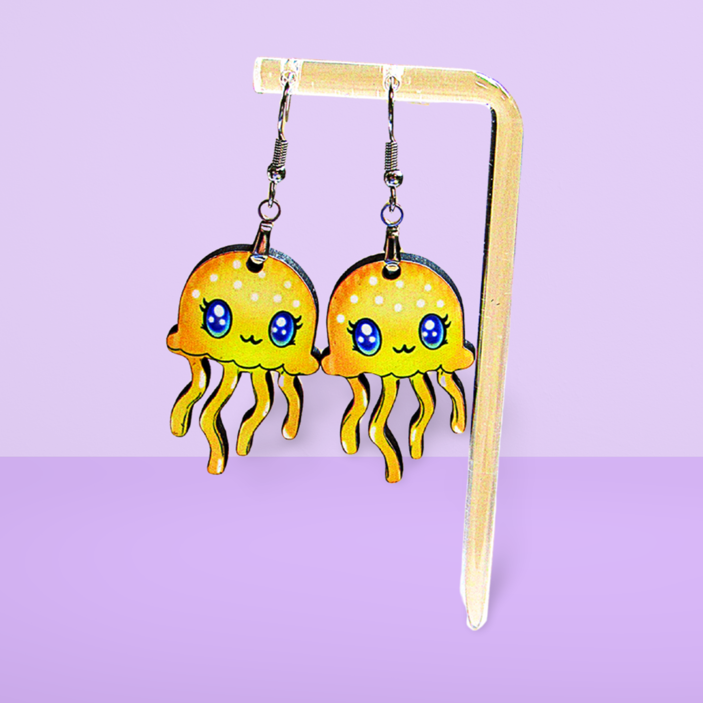 Jellyfish Sublimated Earrings