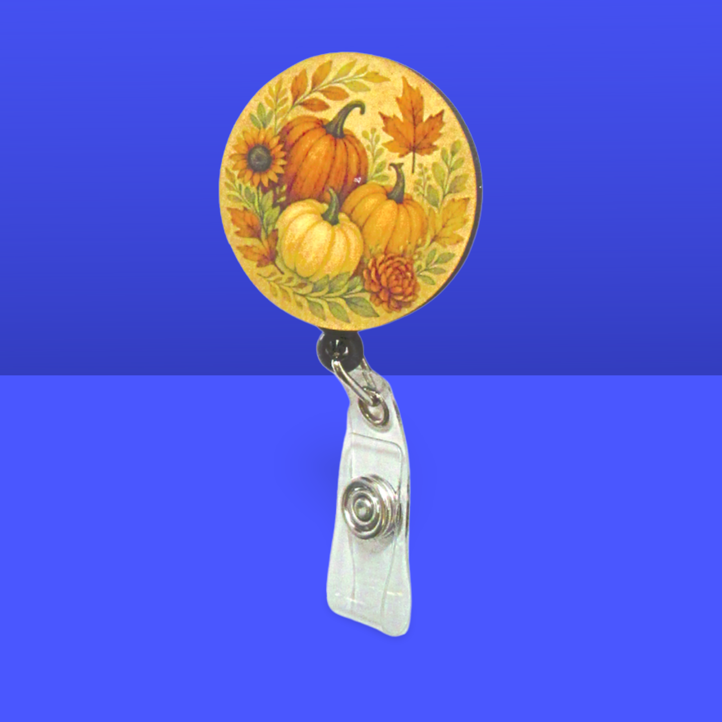 Round Shaped Sublimated Badge Reel