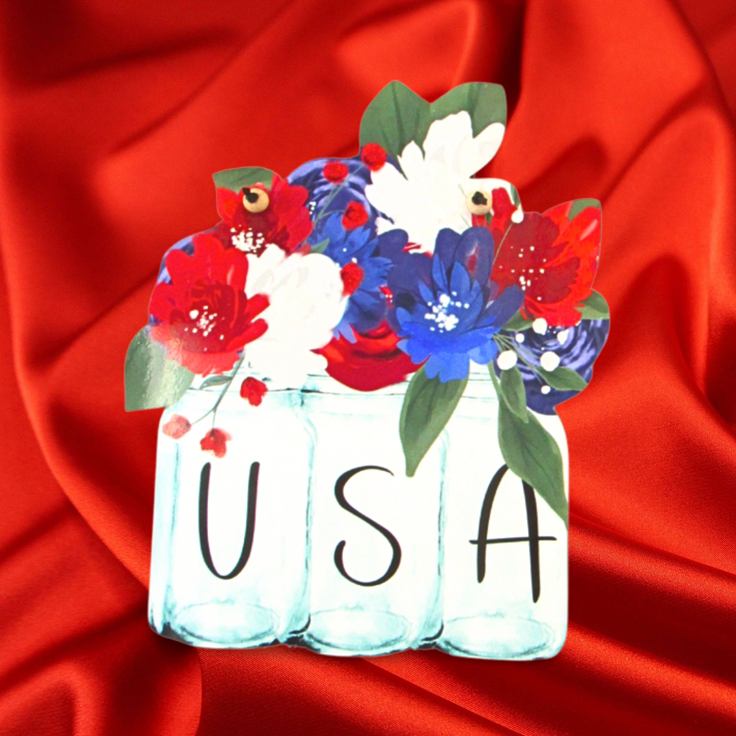 Double Mason Jar Shaped Door Hanger