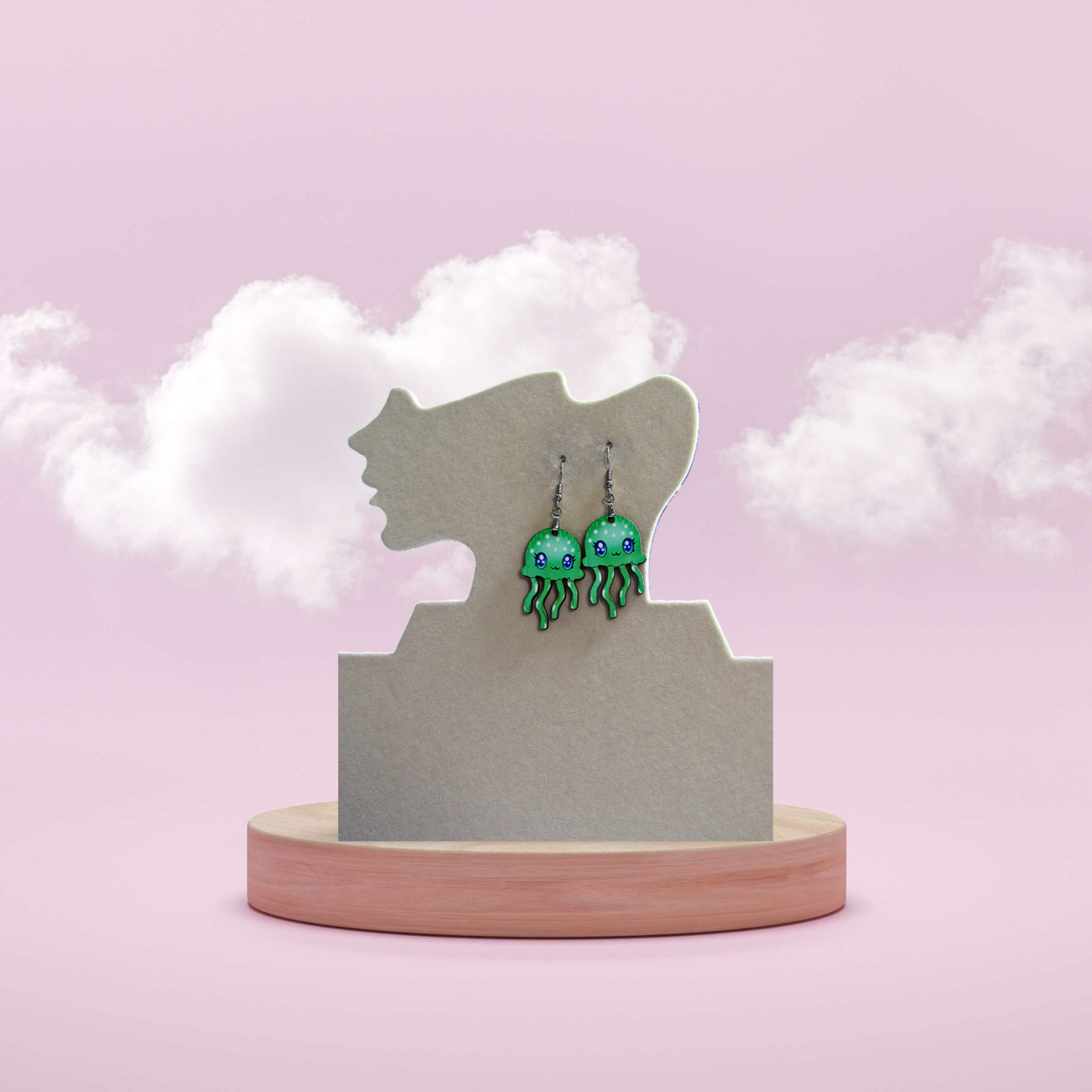 Jellyfish Sublimated Earrings