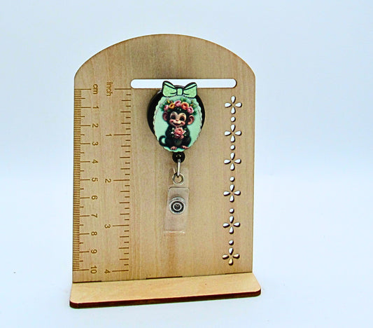 MDF- Oval Frame Shaped Sublimated Badge Reel
