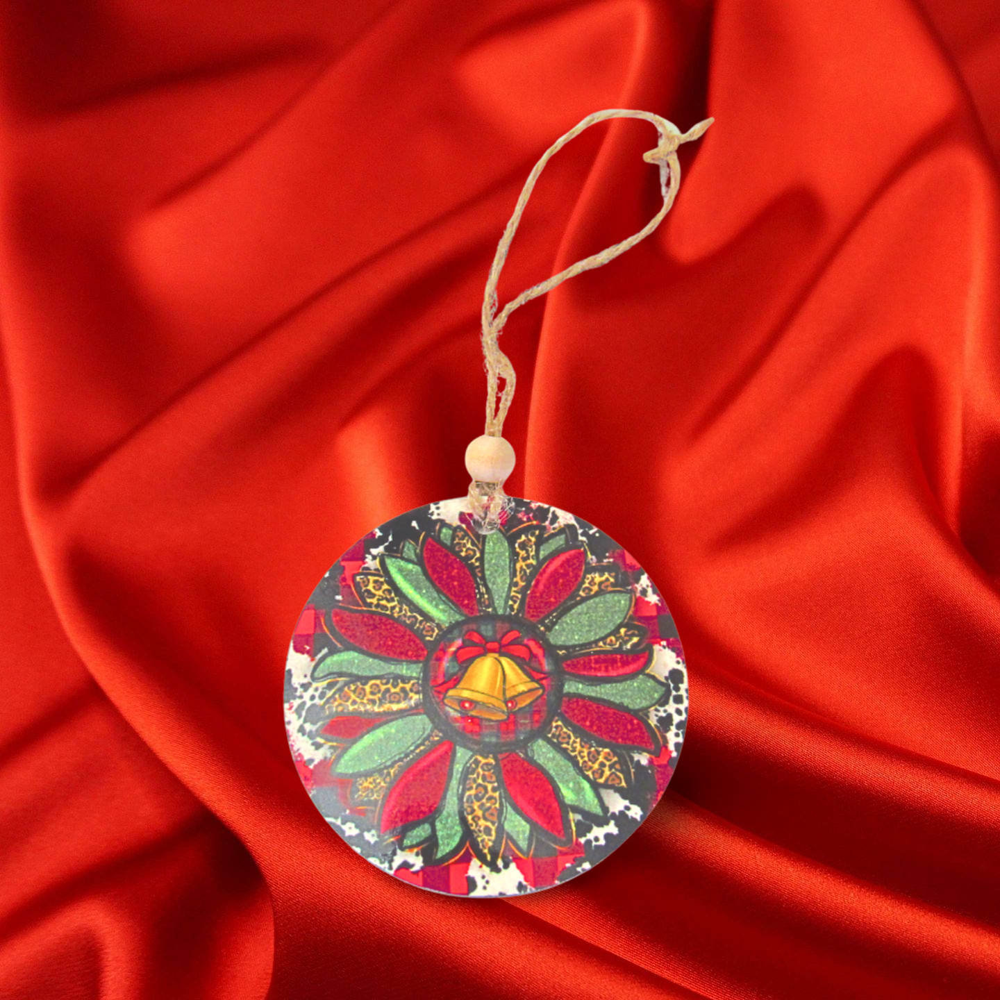 Round Shaped Sublimated Ornament