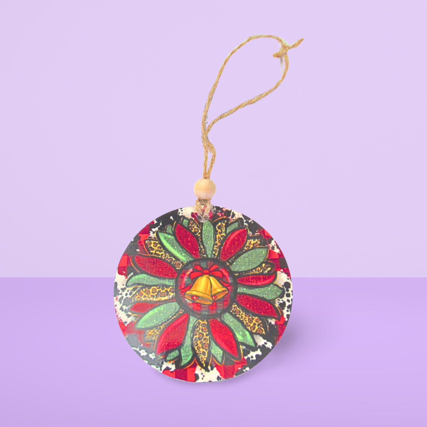 Round Shaped Sublimated Ornament