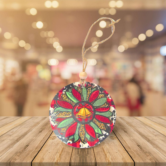 Round Shaped Sublimated Ornament