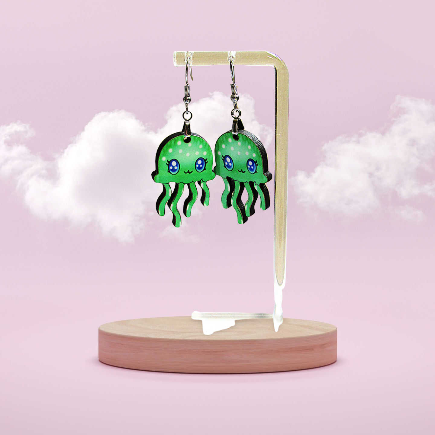 Jellyfish Sublimated Earrings
