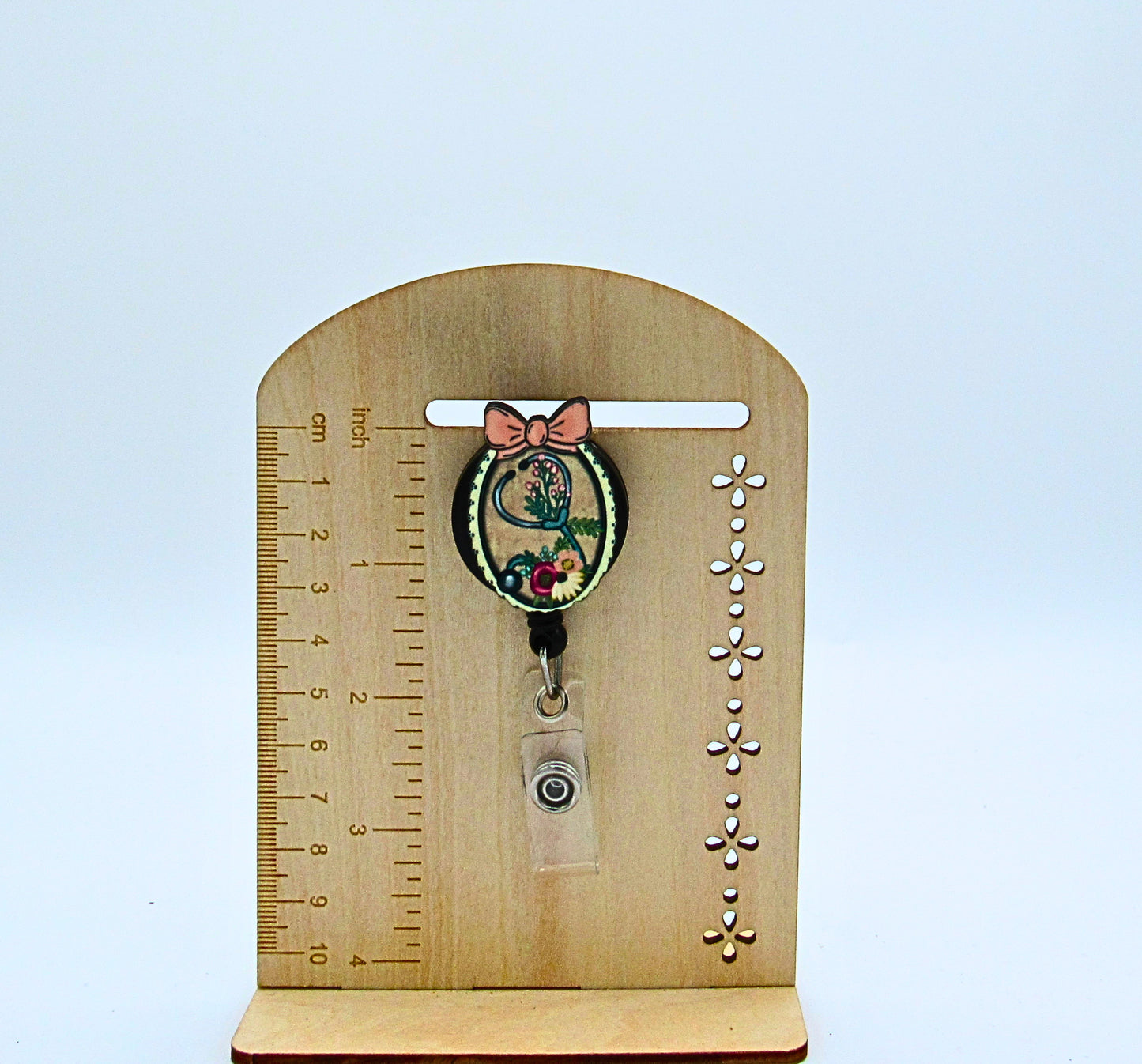 MDF- Oval Frame Shaped Sublimated Badge Reel