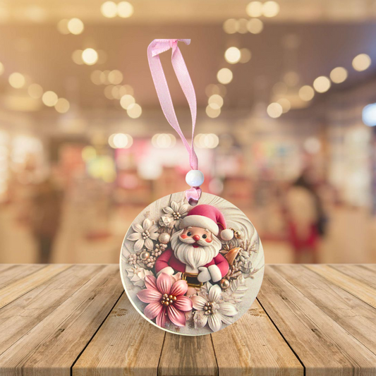 Round Shaped Sublimated Ornament