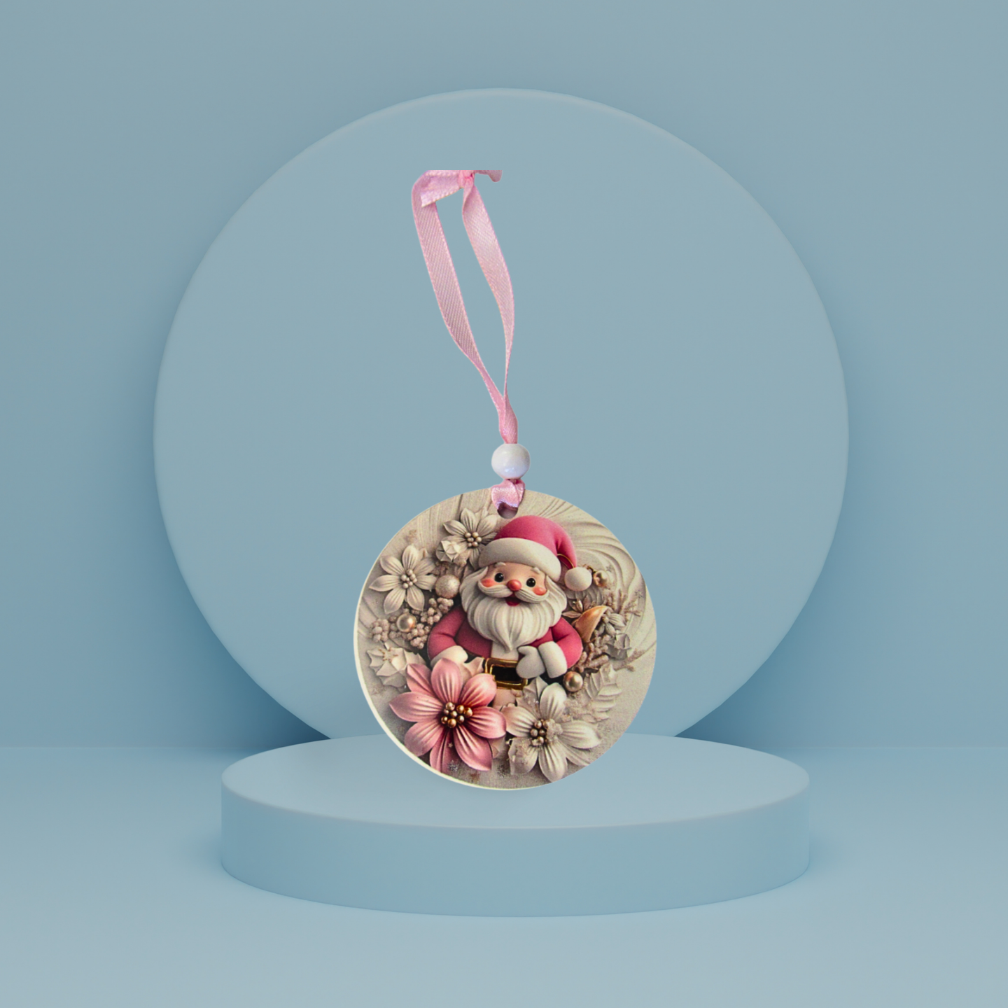 Round Shaped Sublimated Ornament