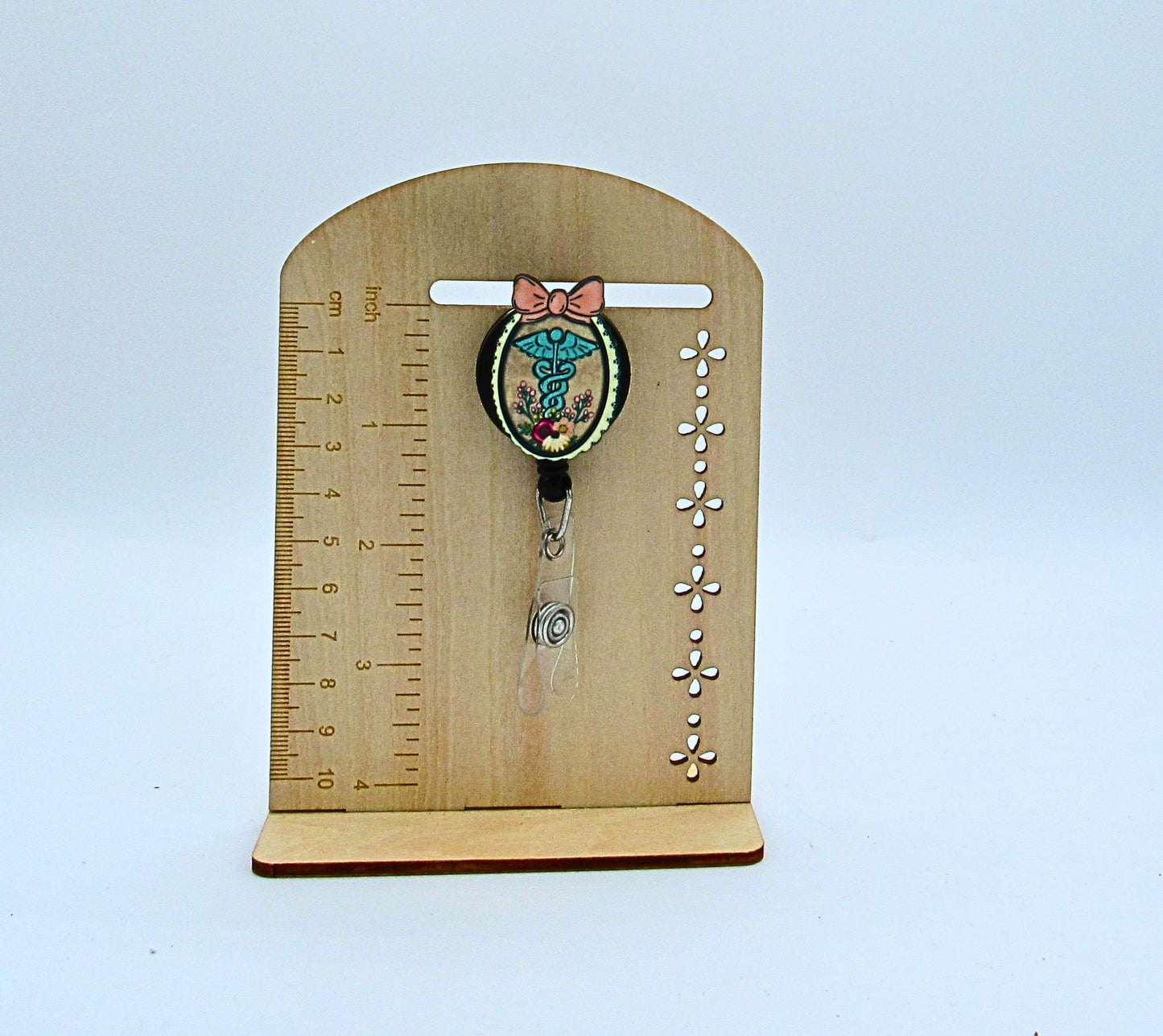 MDF- Oval Frame Shaped Sublimated Badge Reel