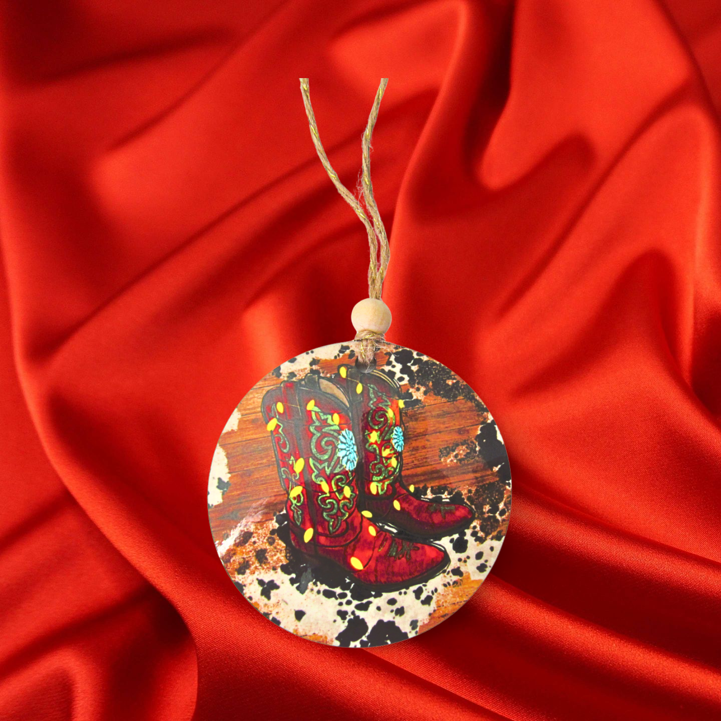 Round Shaped Sublimated Ornament