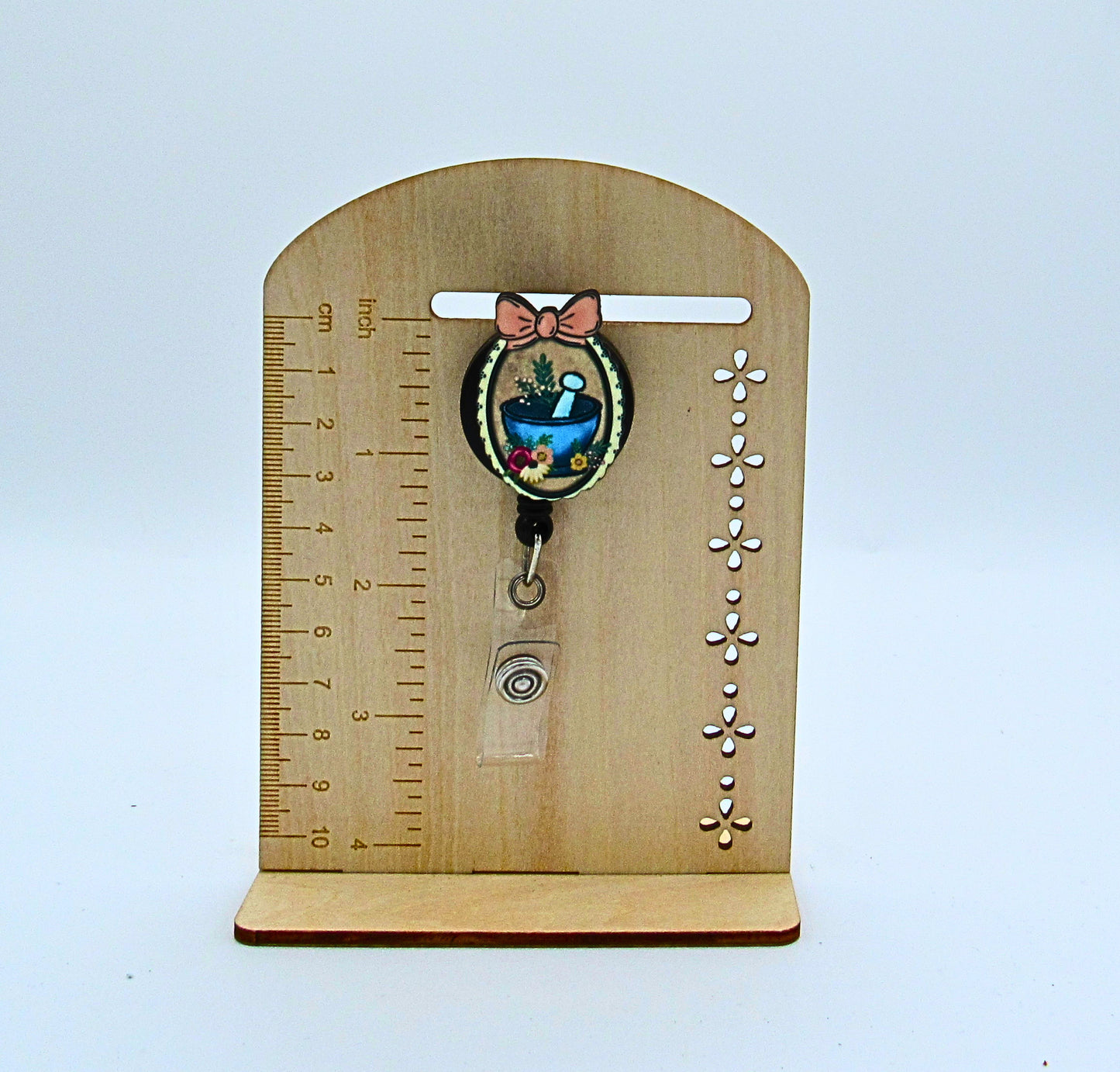 MDF- Oval Frame Shaped Sublimated Badge Reel