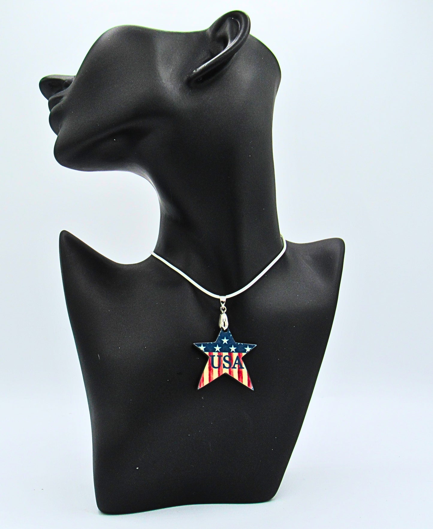 MDF-Star Shaped Sublimated Necklace 17 inch
