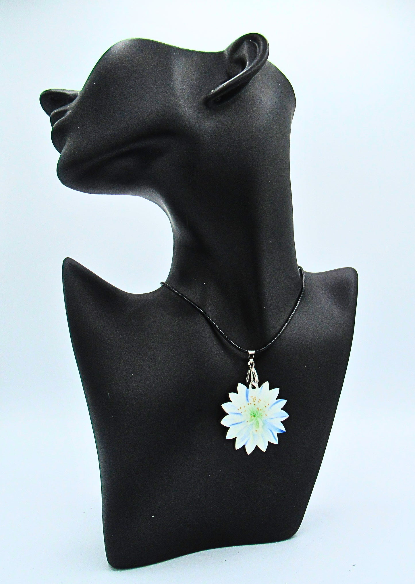 MDF- Edellweiss Shaped Sublimated Necklace 18 inch