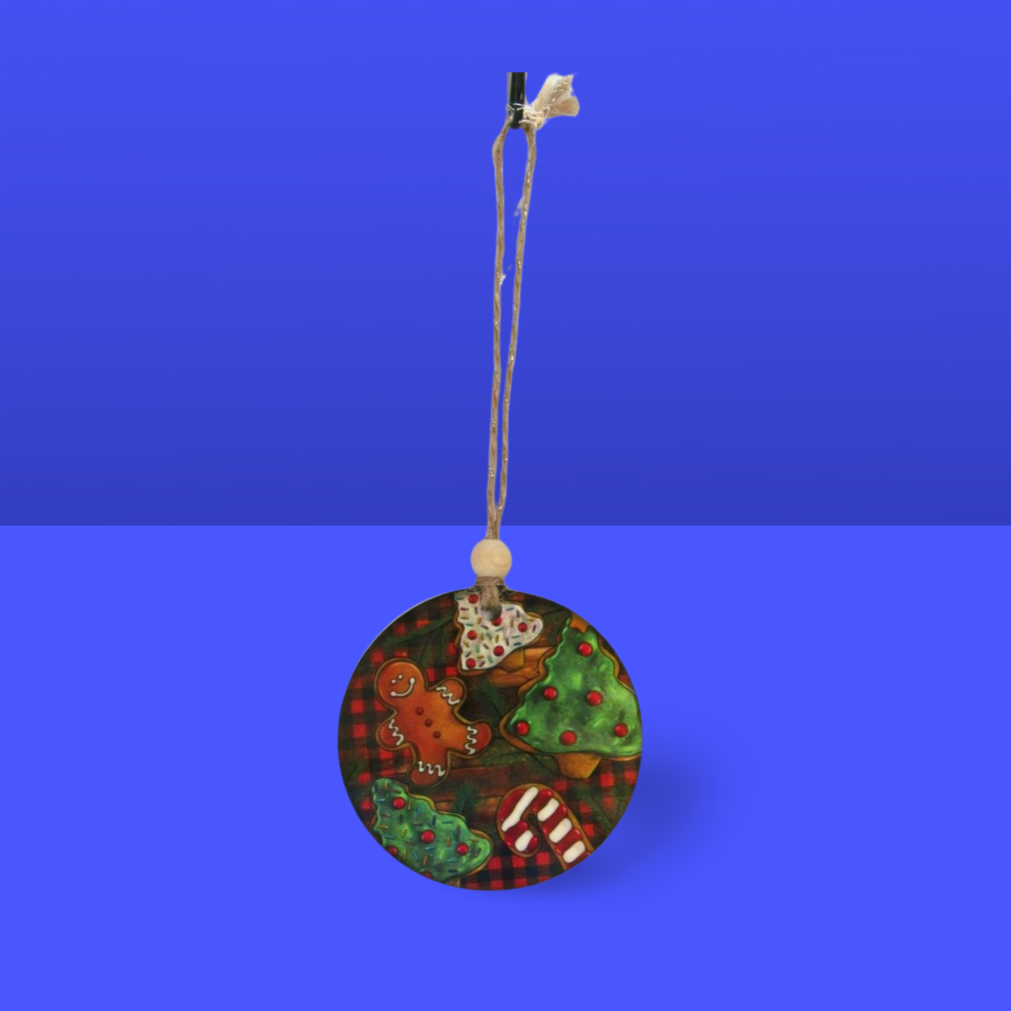 Round Shaped Sublimated Ornament