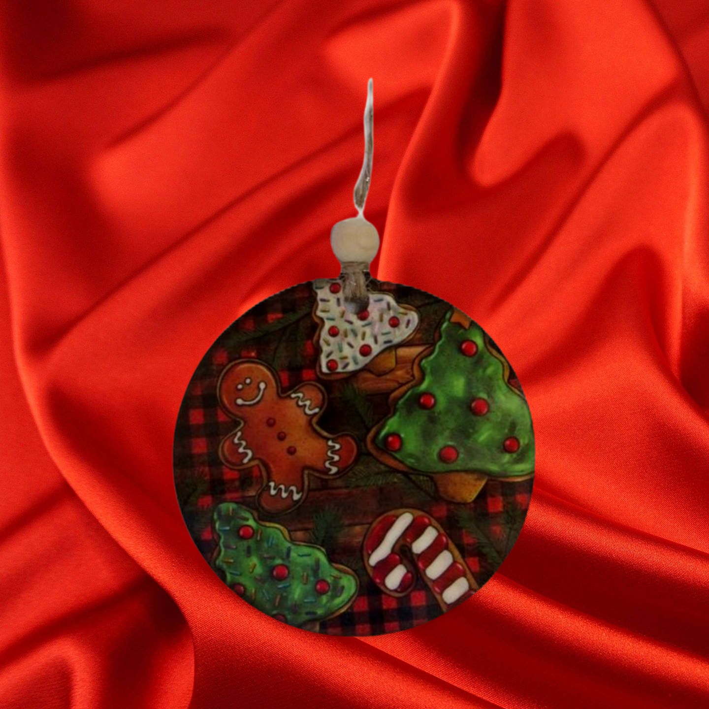 Round Shaped Sublimated Ornament