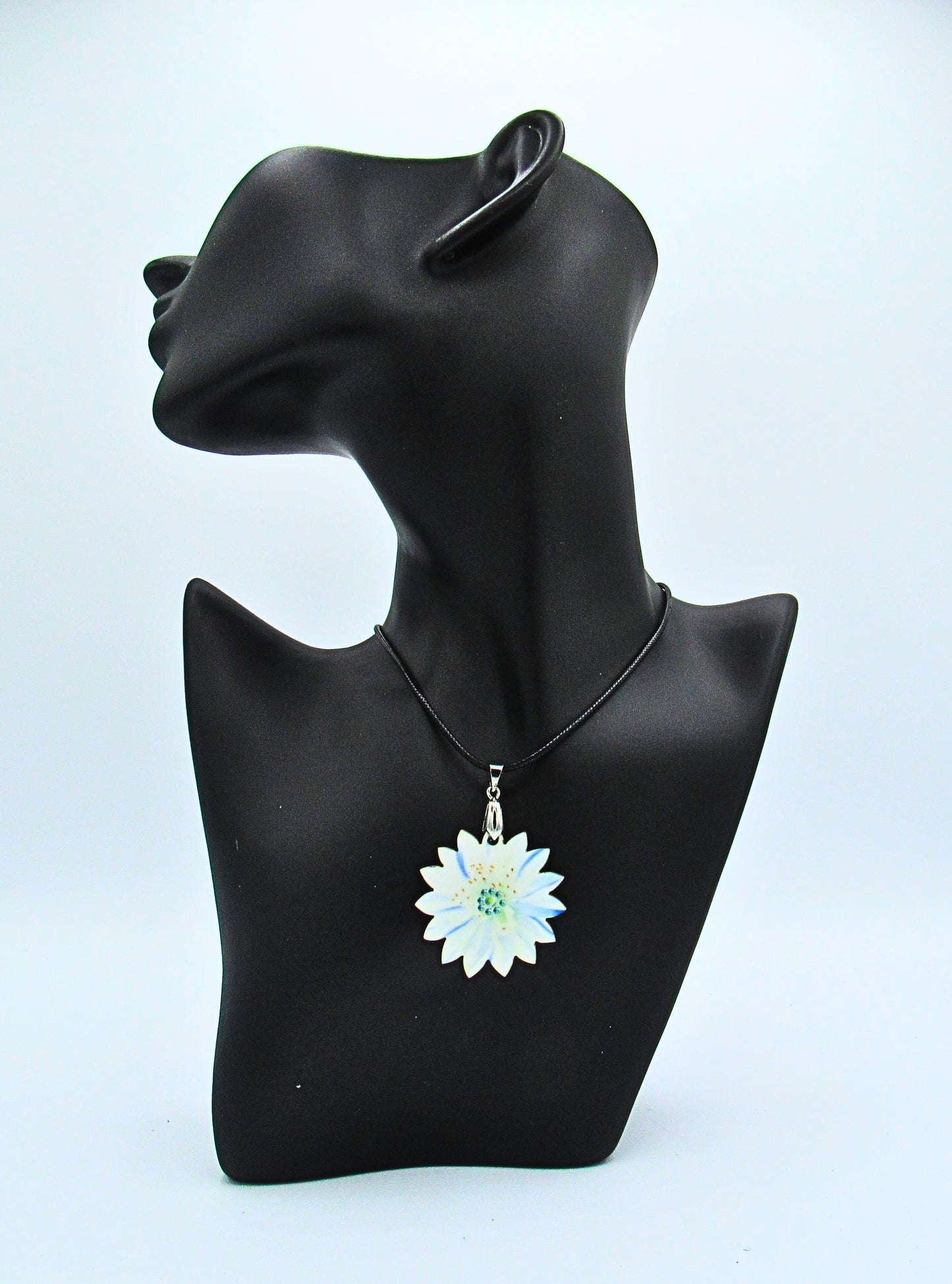 MDF- Edellweiss Shaped Sublimated Necklace 18 inch