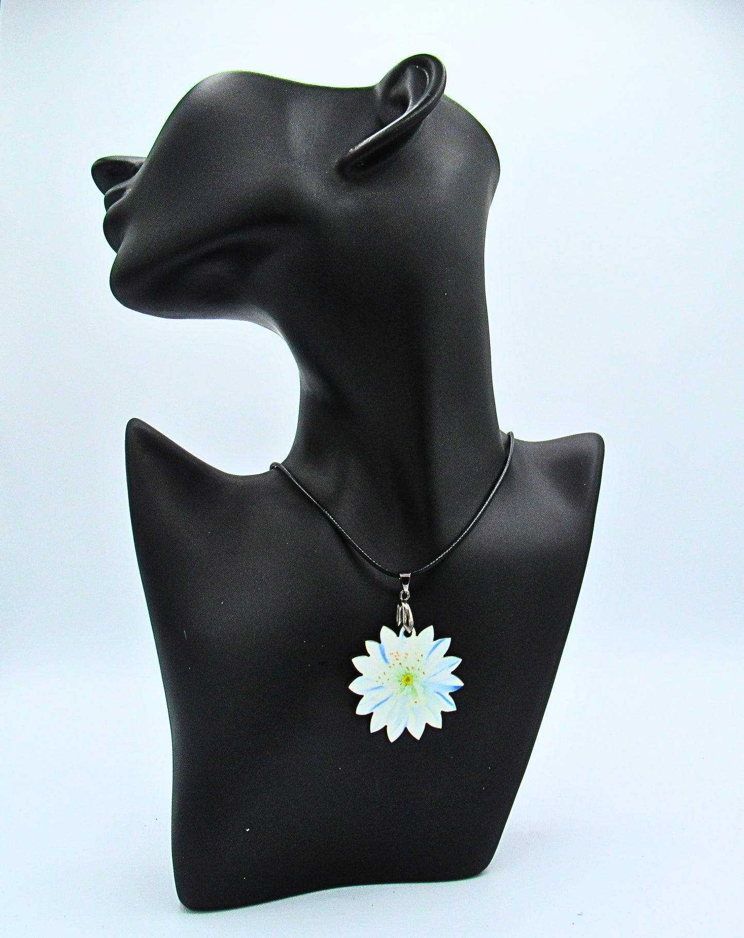 MDF- Edellweiss Shaped Sublimated Necklace 18 inch