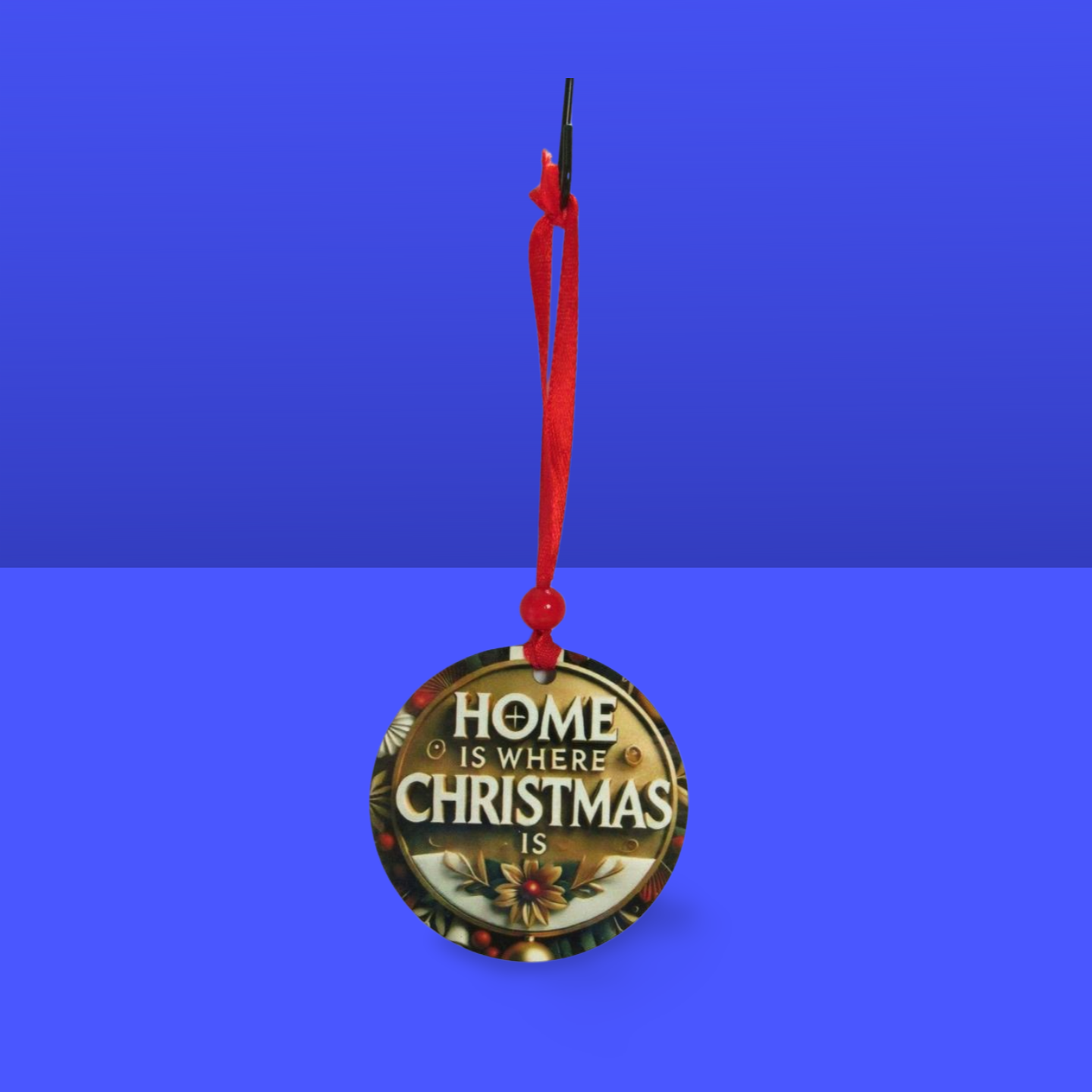 Round Shaped Sublimated Ornament