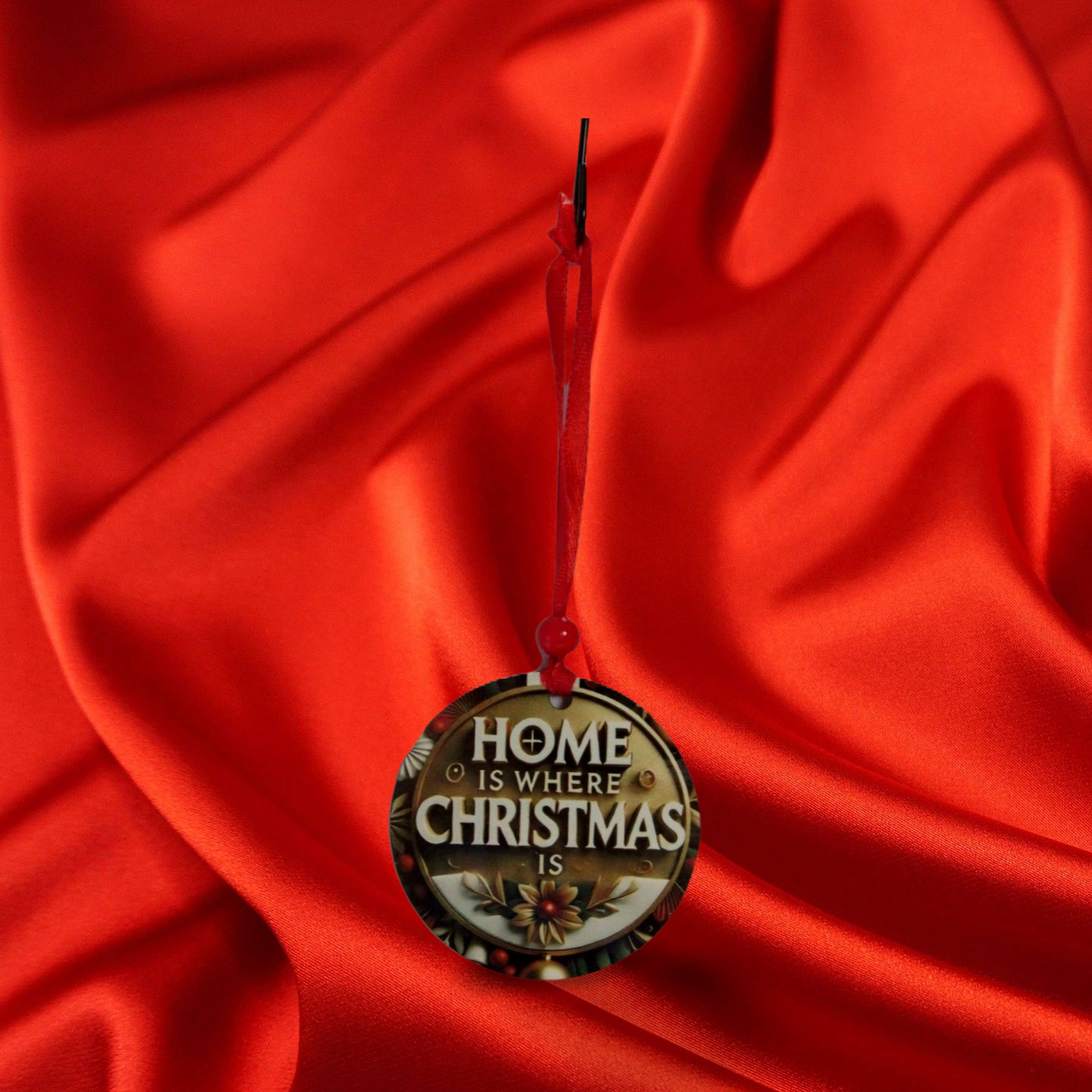 Round Shaped Sublimated Ornament