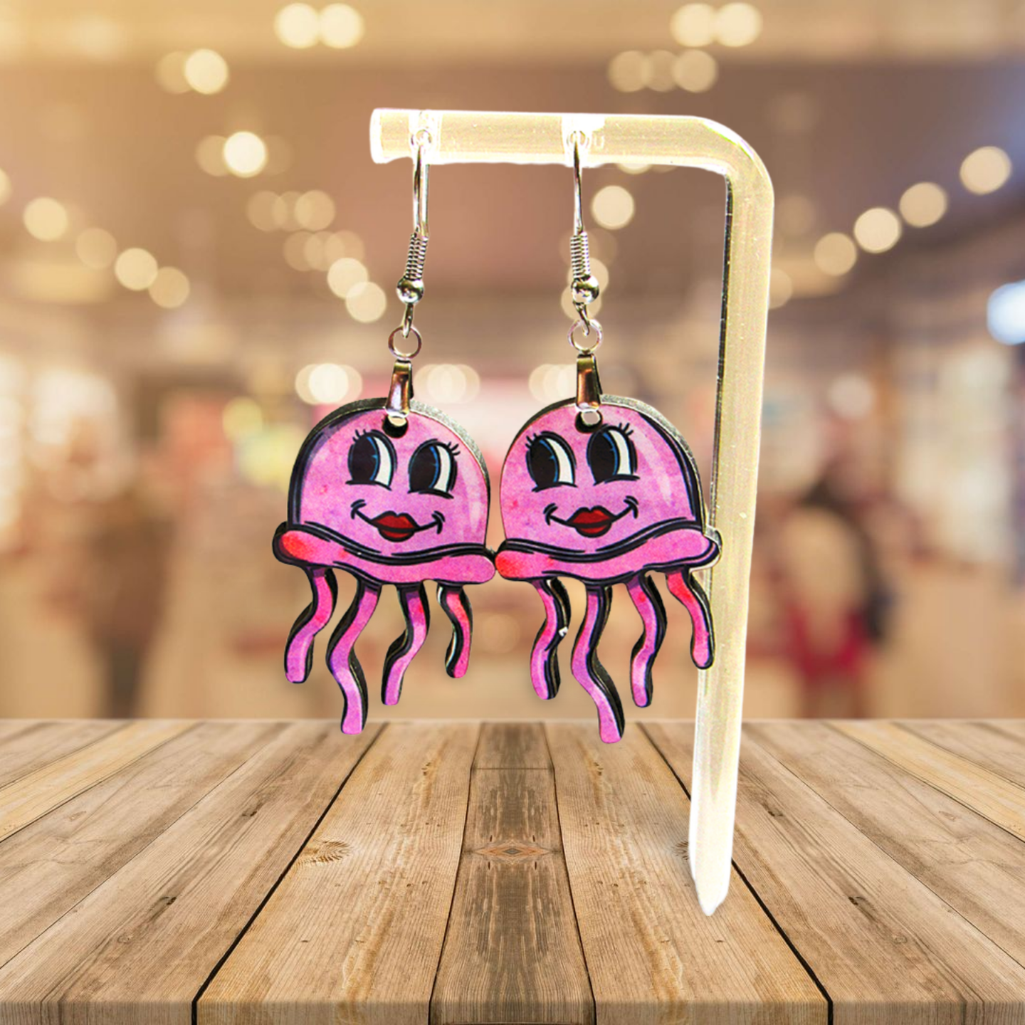 Jellyfish Sublimated Earrings