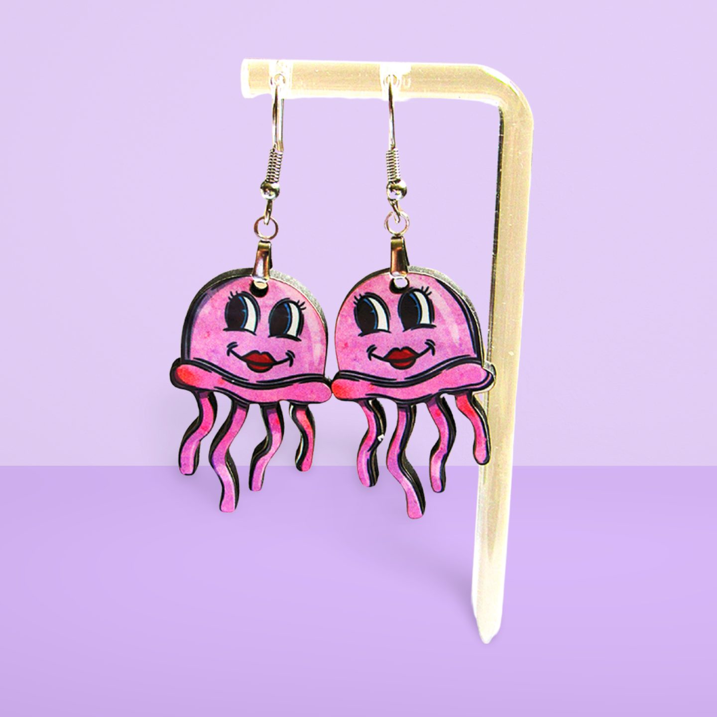 Jellyfish Sublimated Earrings