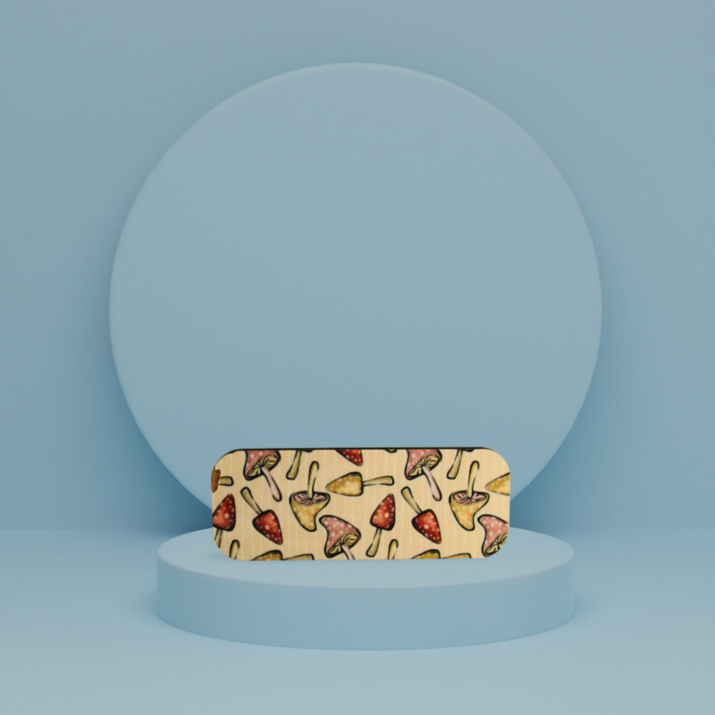 Rectangle Shaped Sublimated Barrette