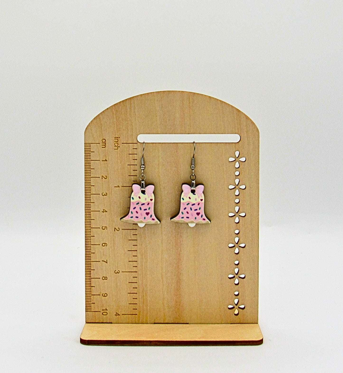 MDF-Bell Shaped Sublimated Earring 1 inch