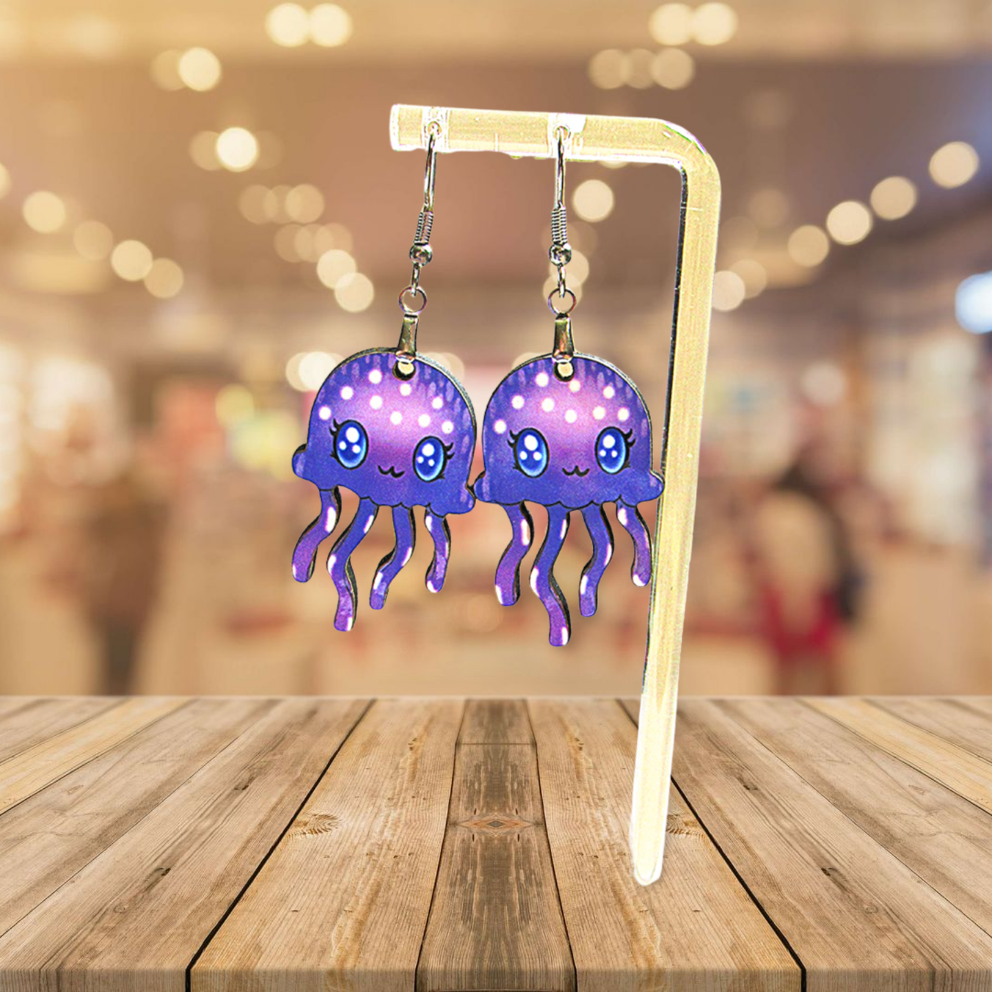 Jellyfish Sublimated Earrings