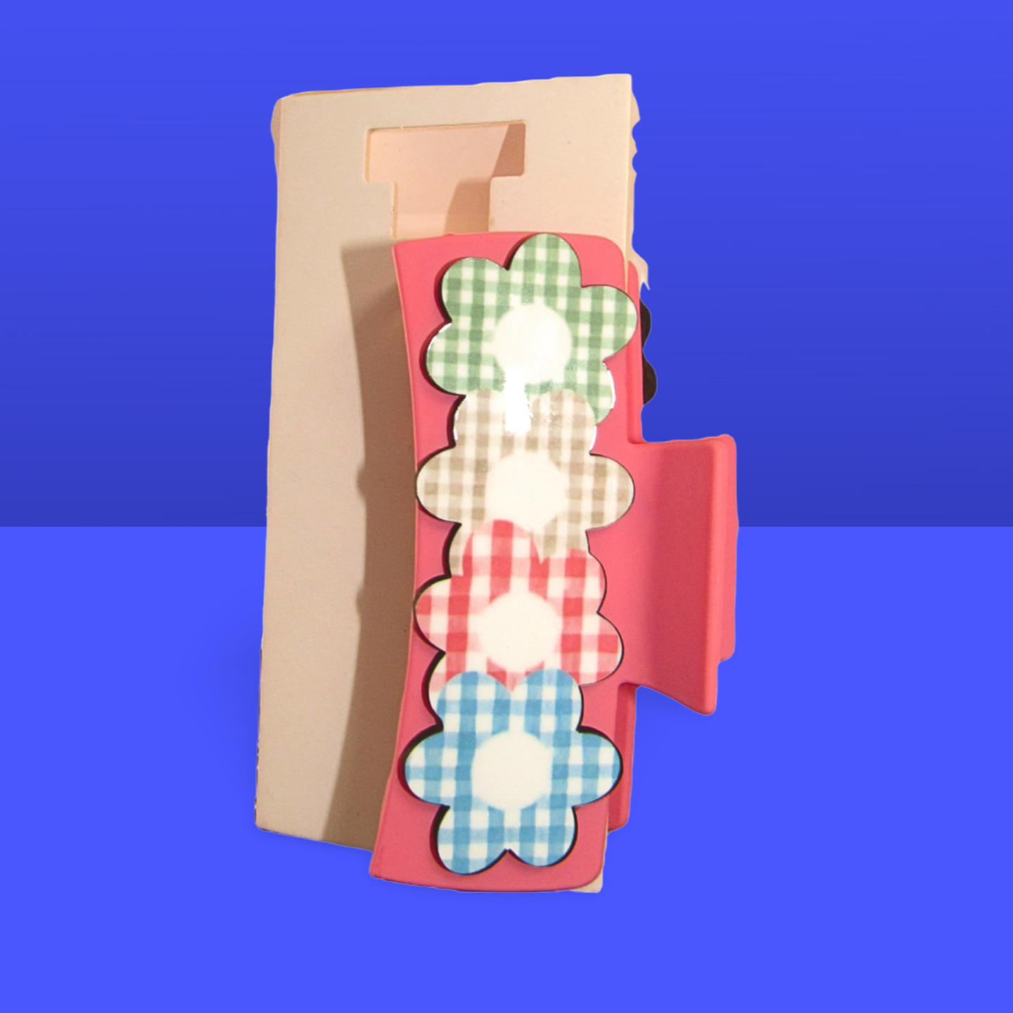 Flower Shaped Sublimated Hair Clip