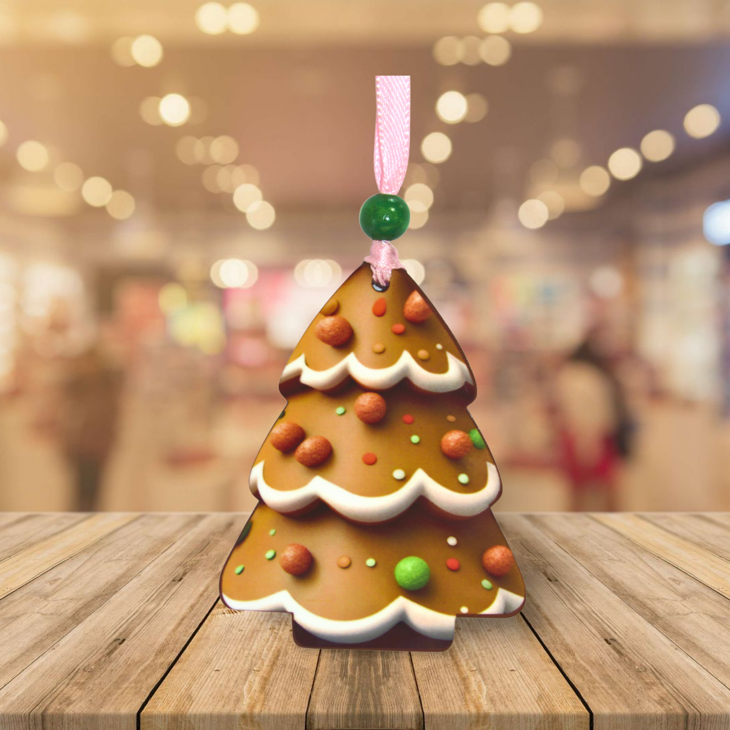 Tree Shaped Sublimated Ornament