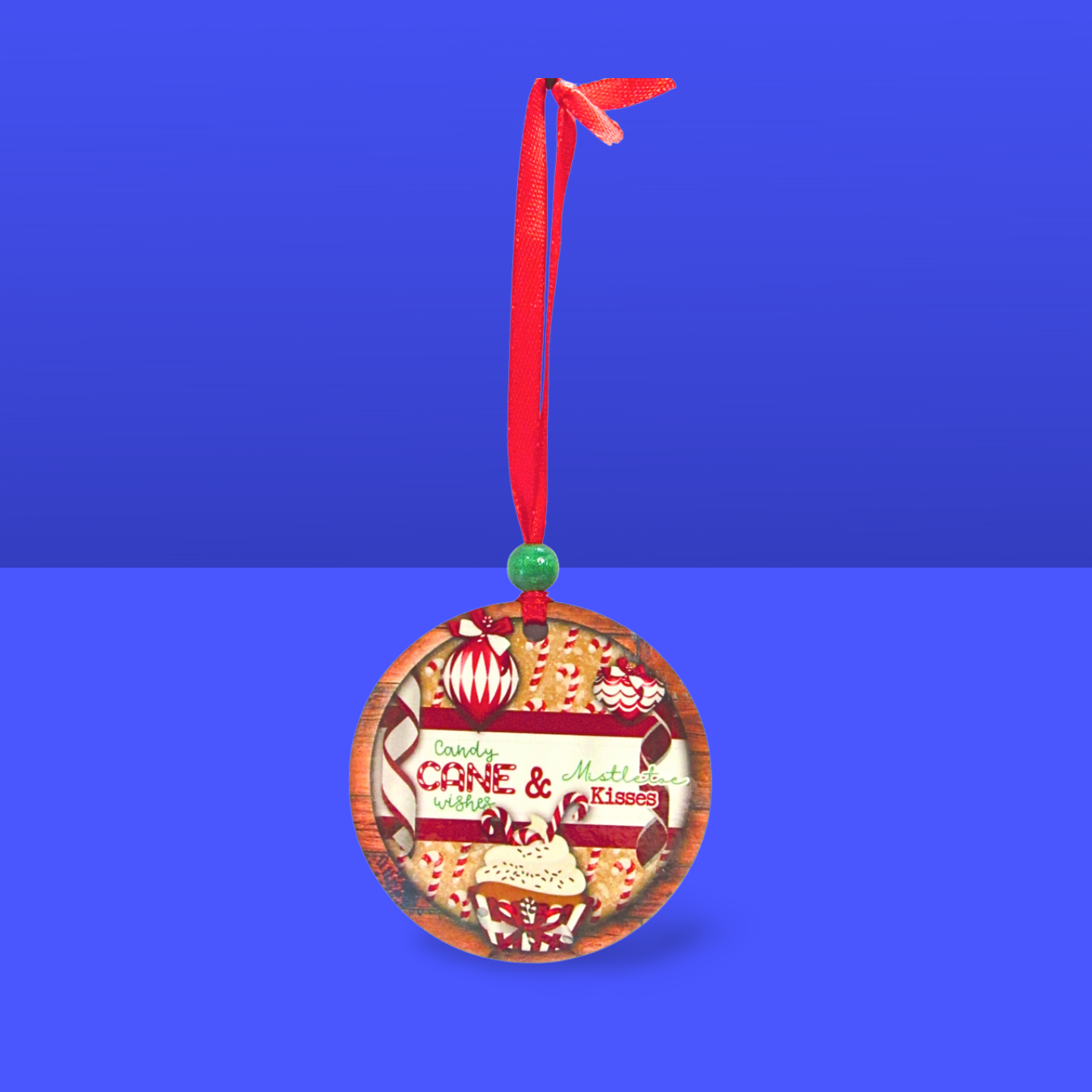 Round Shaped Sublimated Ornament