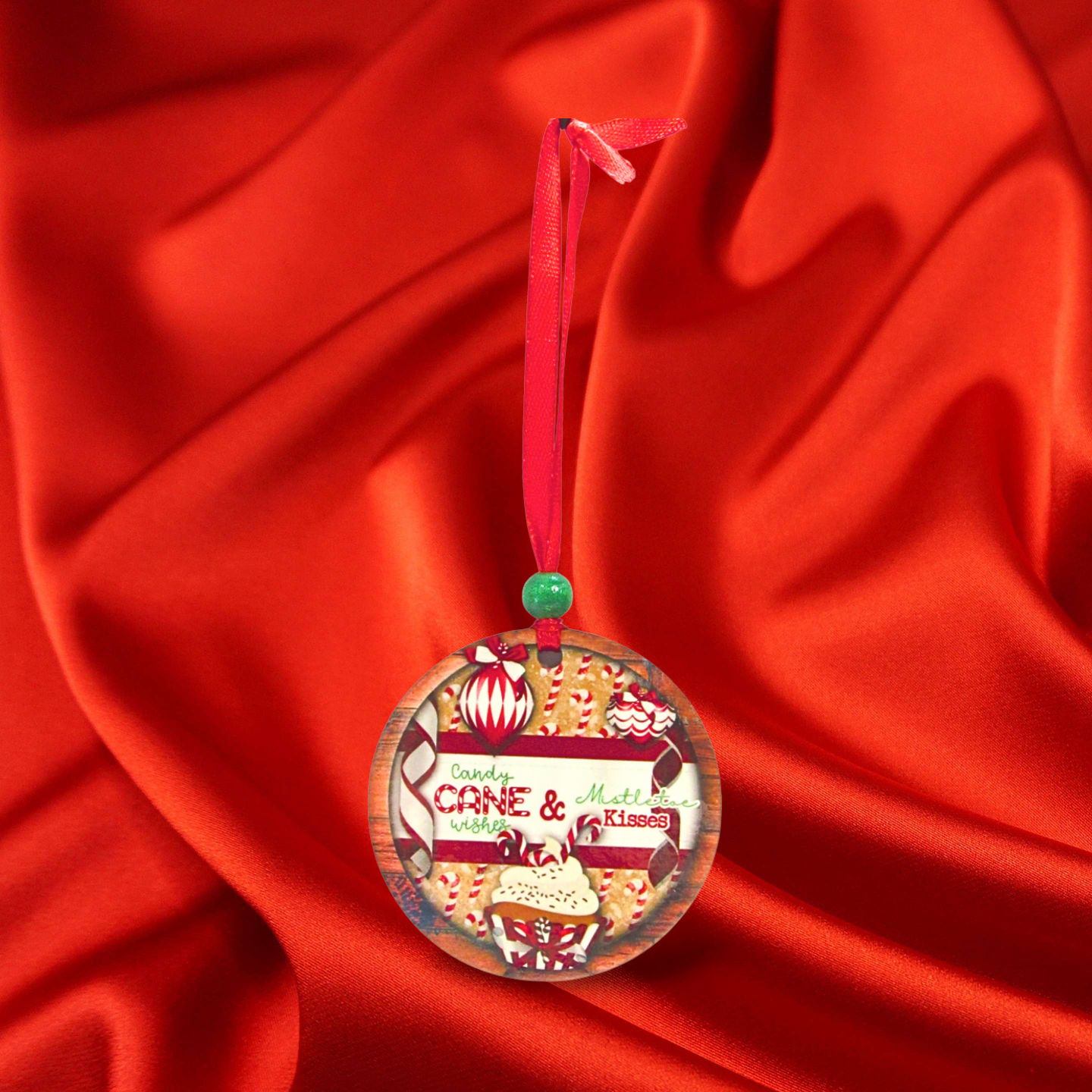 Round Shaped Sublimated Ornament