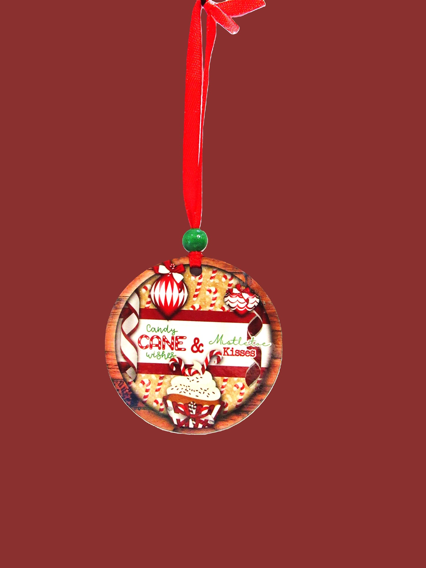 Round Shaped Sublimated Ornament