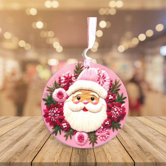 Round Shaped Sublimated Ornament
