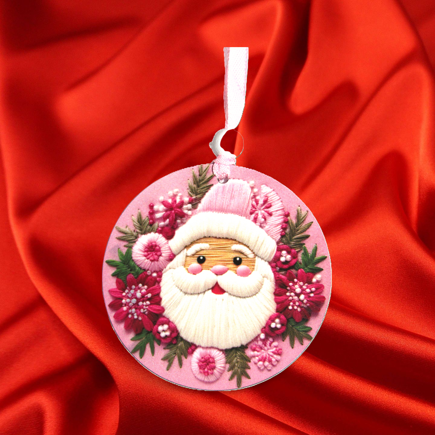 Round Shaped Sublimated Ornament
